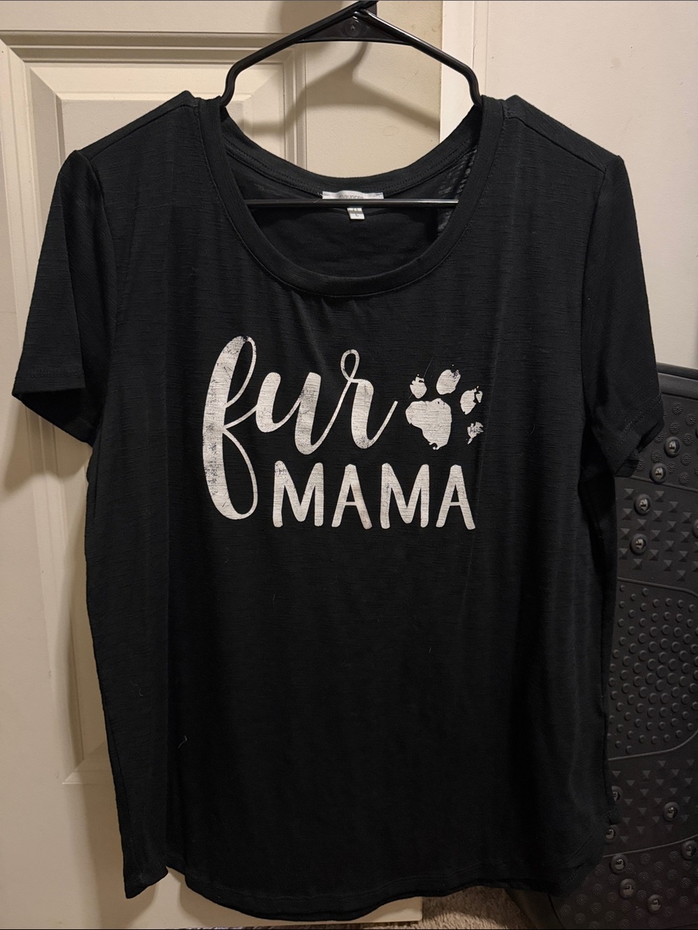 Maurices Black Fur Mama Graphic Tee